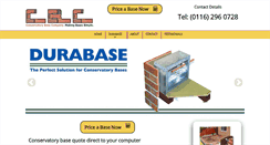 Desktop Screenshot of conservatorybasecompany.co.uk